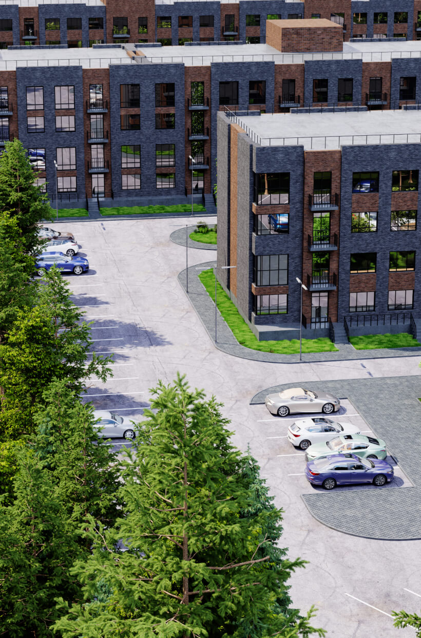 Квартиры с террасами  
на первом этаже ЖК Экосфера