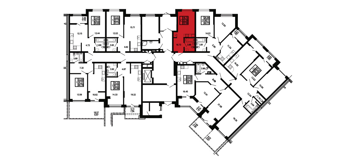 Просторы крыма Квартира №052 1