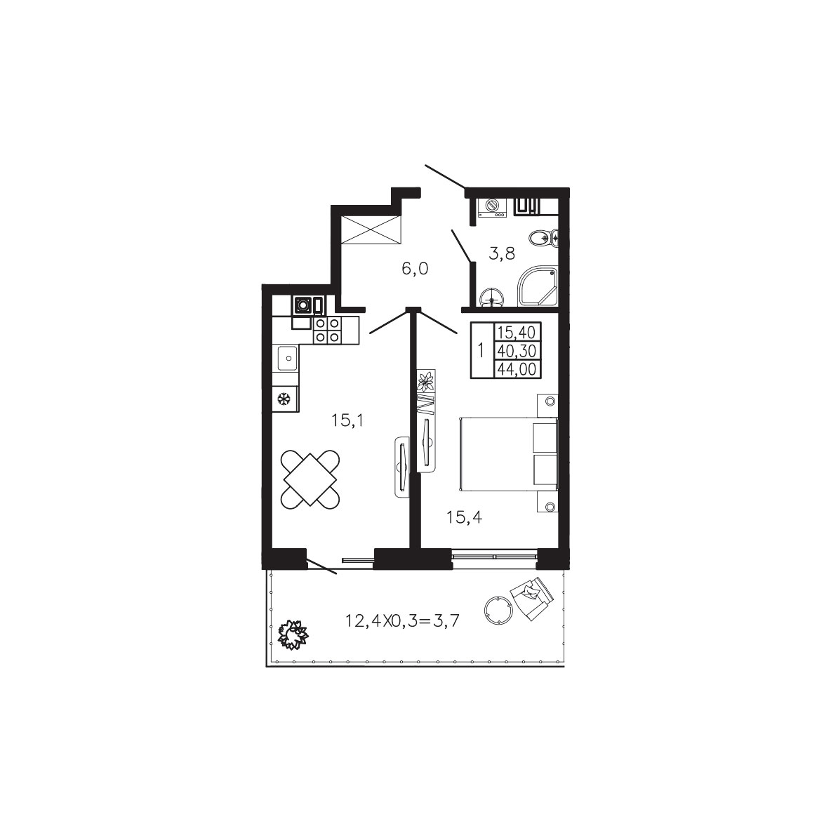 Экосфера Квартира №112