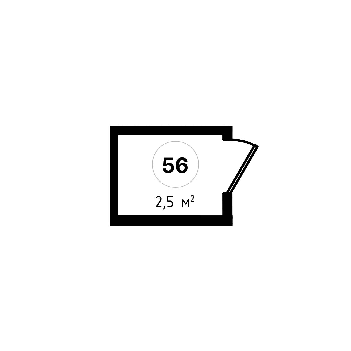 ЖК Мега Победа 2 очередь Помещение №056