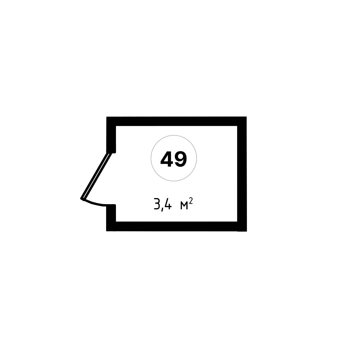 ЖК Мега Победа 2 очередь Помещение №049