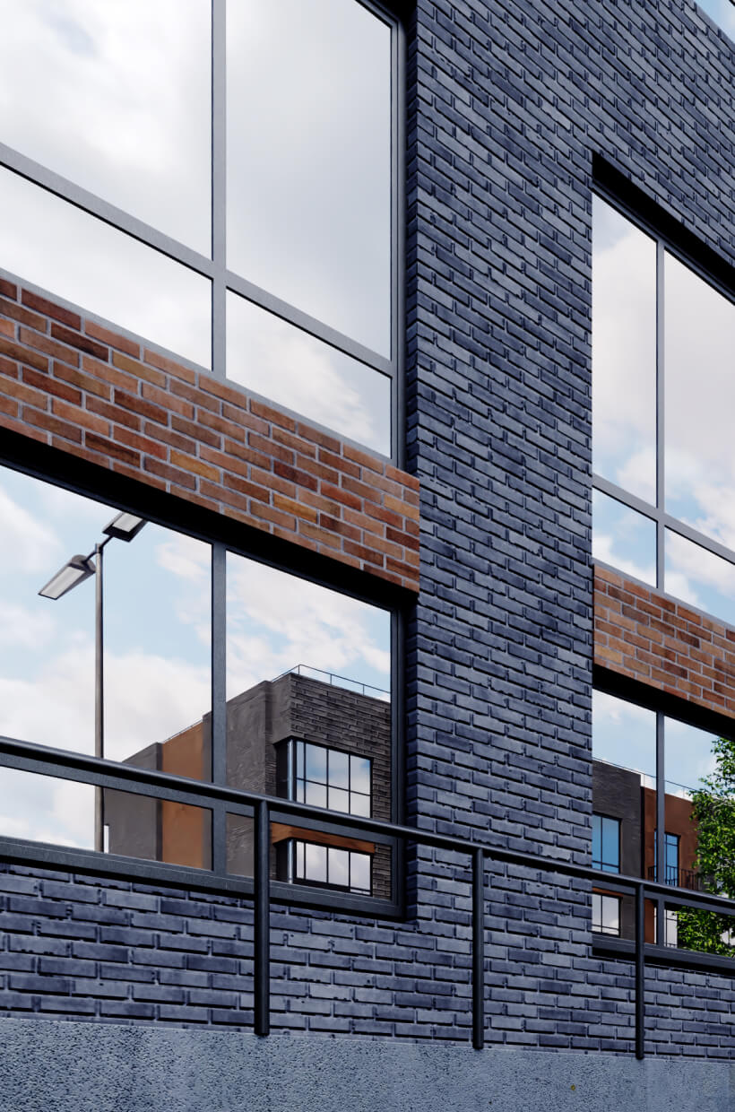 Витражное 
остекление ЖК Экосфера