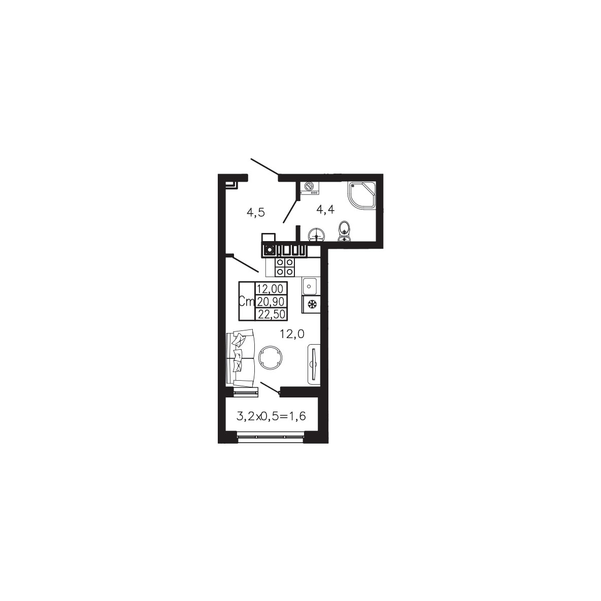 Экосфера Квартира №036