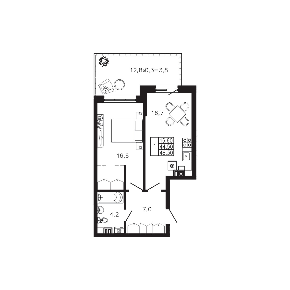 Экосфера Квартира №008