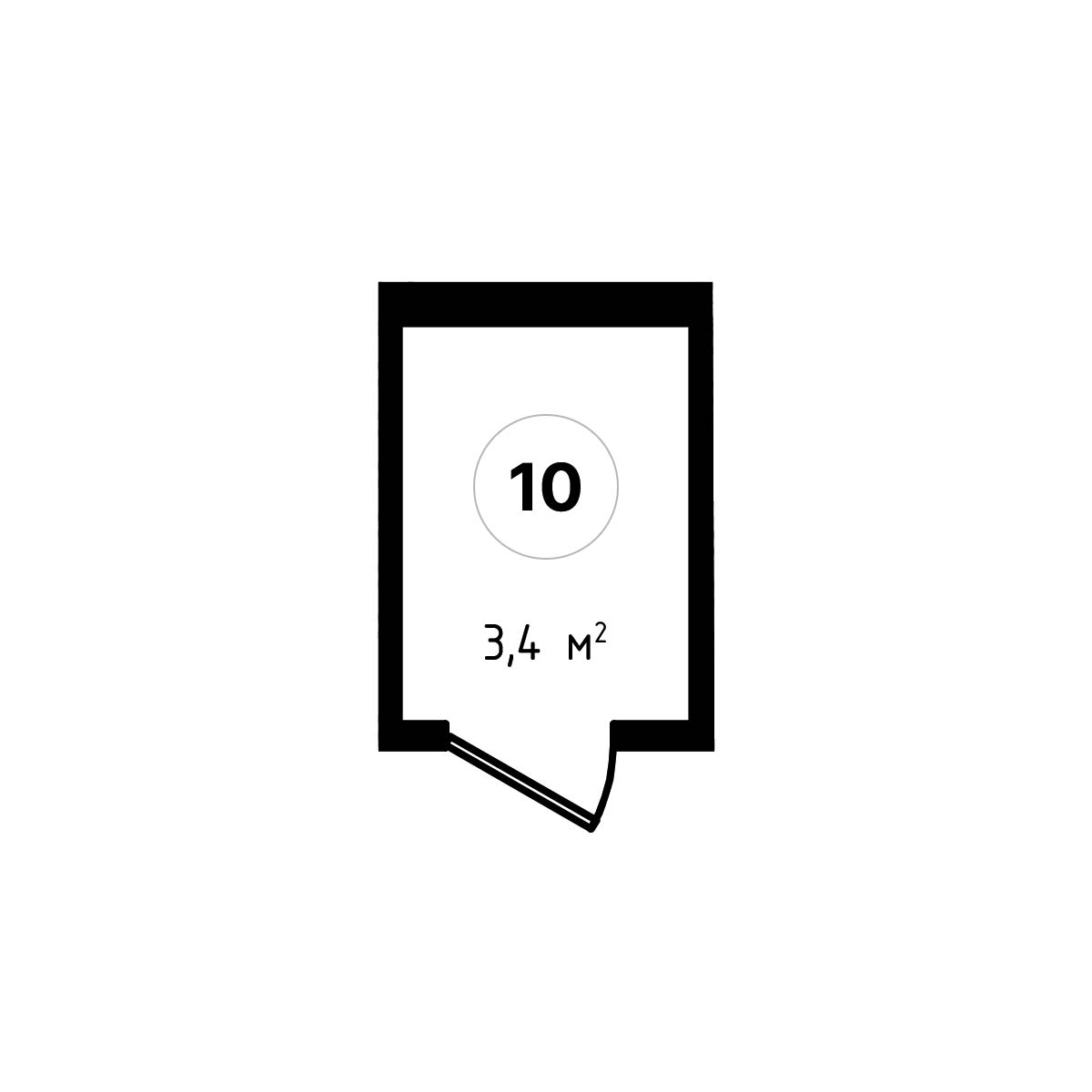 ЖК Мега Победа 2 очередь Помещение №010