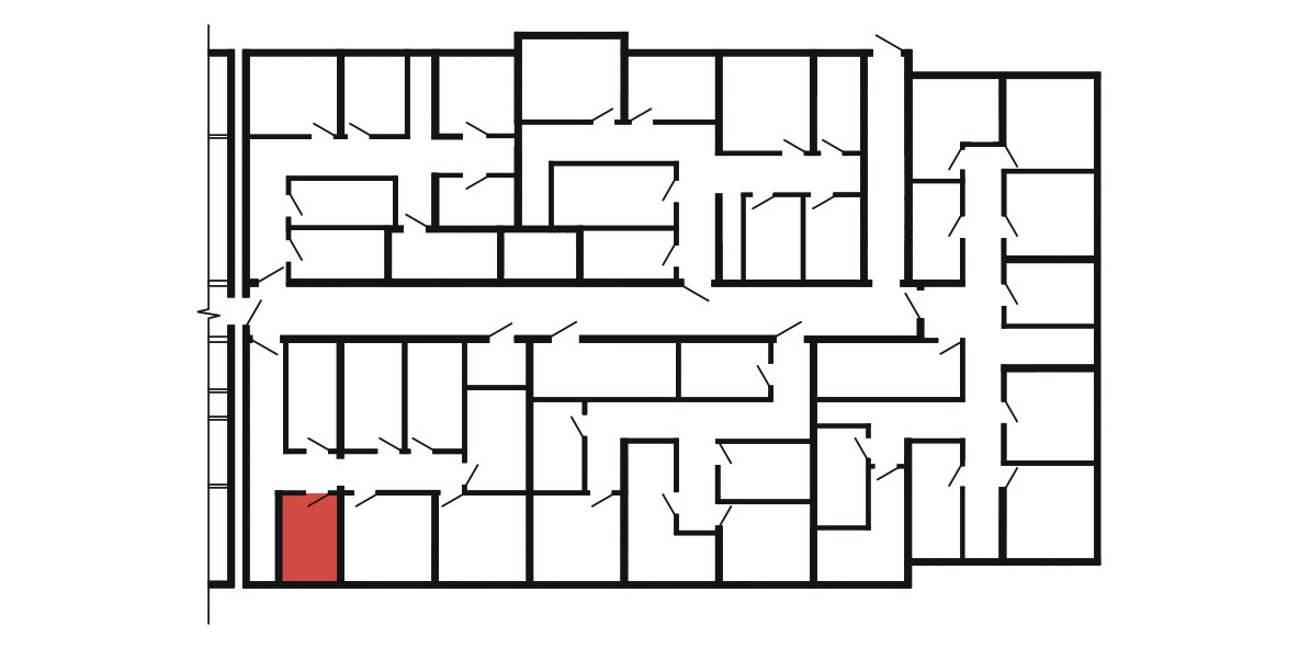 ЖК Суворов 1 очередь Нежилое помещение №024 1